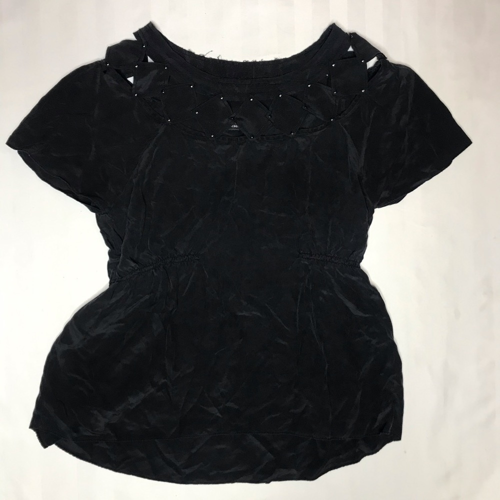 BCBG SILK BLOUSE